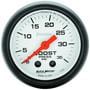 Auto Meter Phantom 2-1/16 Inch Boost Gauge