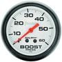 Auto Meter Phantom 2-1/16 Inch Boost Gauge