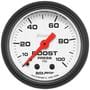 Auto Meter Phantom 2-1/16 Inch Boost Gauge