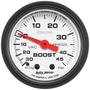 Auto Meter Phantom 2-1/16 Inch Boost/Vacuum Gauge
