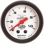 Auto Meter Phantom 2-1/16 Inch Fuel Pressure Gauge