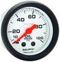 Auto Meter Phantom 2-1/16 Inch Oil Pressure Gauge