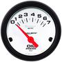 Auto Meter Phantom 2-1/16 Inch Oil Pressure Gauge