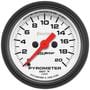Auto Meter Phantom 2-1/16 Inch Boost/Pyrometer Gauge