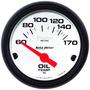 Auto Meter Phantom 2-5/16 Inch Oil Temperature Gauge