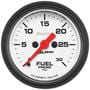 Auto Meter Phantom 2-1/16 Inch Fuel Pressure Gauge