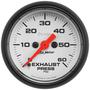 Auto Meter Phantom 2-1/16 Inch Boost Gauge