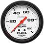 Auto Meter Phantom 2-5/8 Inch Fuel Pressure Gauge