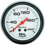 Auto Meter Phantom 2-5/8 Inch Oil Pressure Gauge
