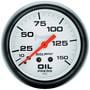 Auto Meter Phantom 2-5/8 Inch Oil Pressure Gauge