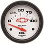 Auto Meter GM Performance 2-5/8 Inch Oil Pressure Gauge