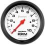 Auto Meter Phantom 3-3/8 Inch Tachometer Gauge