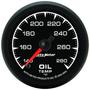 Auto Meter ES 2-5/16 Inch Oil Temperature Gauge