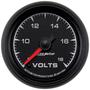Auto Meter ES 2-1/16 Inch Voltmeter Gauge