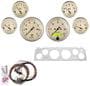Auto Meter Antique Beige Gauge Kit