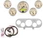 Auto Meter Antique Beige Gauge Kit
