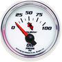 Auto Meter C2 2-1/16 Inch Oil Pressure Gauge