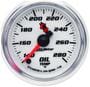 Auto Meter C2 2-5/16 Inch Oil Temperature Gauge