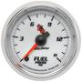 Auto Meter C2 2-1/16 Inch Fuel Pressure Gauge