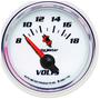 Auto Meter C2 2-1/16 Inch Voltmeter Gauge