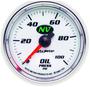 Auto Meter NV 2-1/16 Inch Oil Pressure Gauge