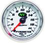 Auto Meter NV 2-1/16 Inch Boost/Pyrometer Gauge