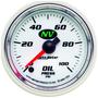 Auto Meter NV 2-1/16 Inch Oil Pressure Gauge