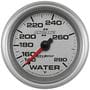 Auto Meter Ultra-Lite II 2-5/8 Inch Coolant Temperature Gauge