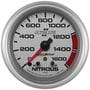 Auto Meter Ultra-Lite II 0 To 1600 psi 2-5/8 Inch NO2 Pressure Gauge