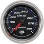 Auto Meter Cobalt 2-5/8 Inch Oil Temperature Gauge