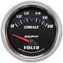 Auto Meter Cobalt 2-5/8 Inch Voltmeter Gauge