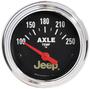 Auto Meter Jeep 2-5/16 Inch Differential Temperature Gauge