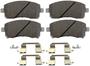 Beck/Arnley Front Ceramic Brake Pads