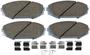 Beck/Arnley Front Ceramic Brake Pads