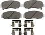Beck/Arnley Front Ceramic Brake Pads
