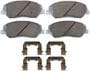 Beck/Arnley Front Ceramic Brake Pads