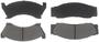 BrakeBest Rear Organic Brake Pads