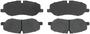 BrakeBest Front Organic Brake Pads