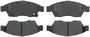 BrakeBest Front Organic Brake Pads