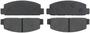 BrakeBest Front Organic Brake Pads