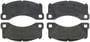 BrakeBest Front Organic Brake Pads