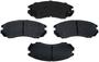 BrakeBest Front Organic Brake Pads