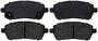 BrakeBest Front Organic Brake Pads