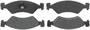 BrakeBest Front Organic Brake Pads