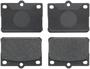 BrakeBest Front Organic Brake Pads