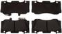 BrakeBest Front Organic Brake Pads