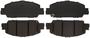 BrakeBest Front Organic Brake Pads