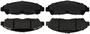 BrakeBest Front Organic Brake Pads
