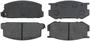 BrakeBest Front Organic Brake Pads