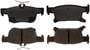 BrakeBest Rear Organic Brake Pads
